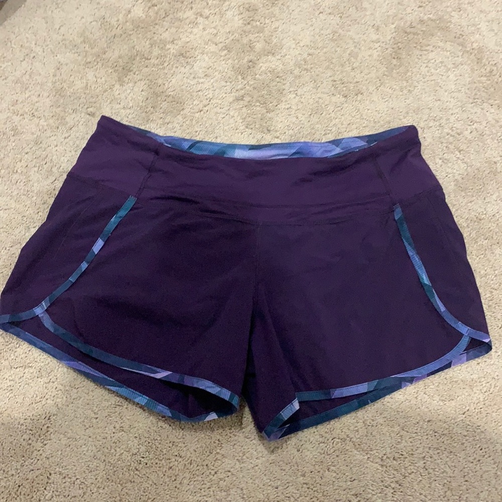 Lululemon Speed Up Mid-Rise Lined Shorts 4”